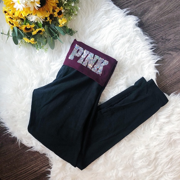 PINK Victoria's Secret Pants - PINK VICTORIA'S SECRET YOGA PANTS LEGGINGS